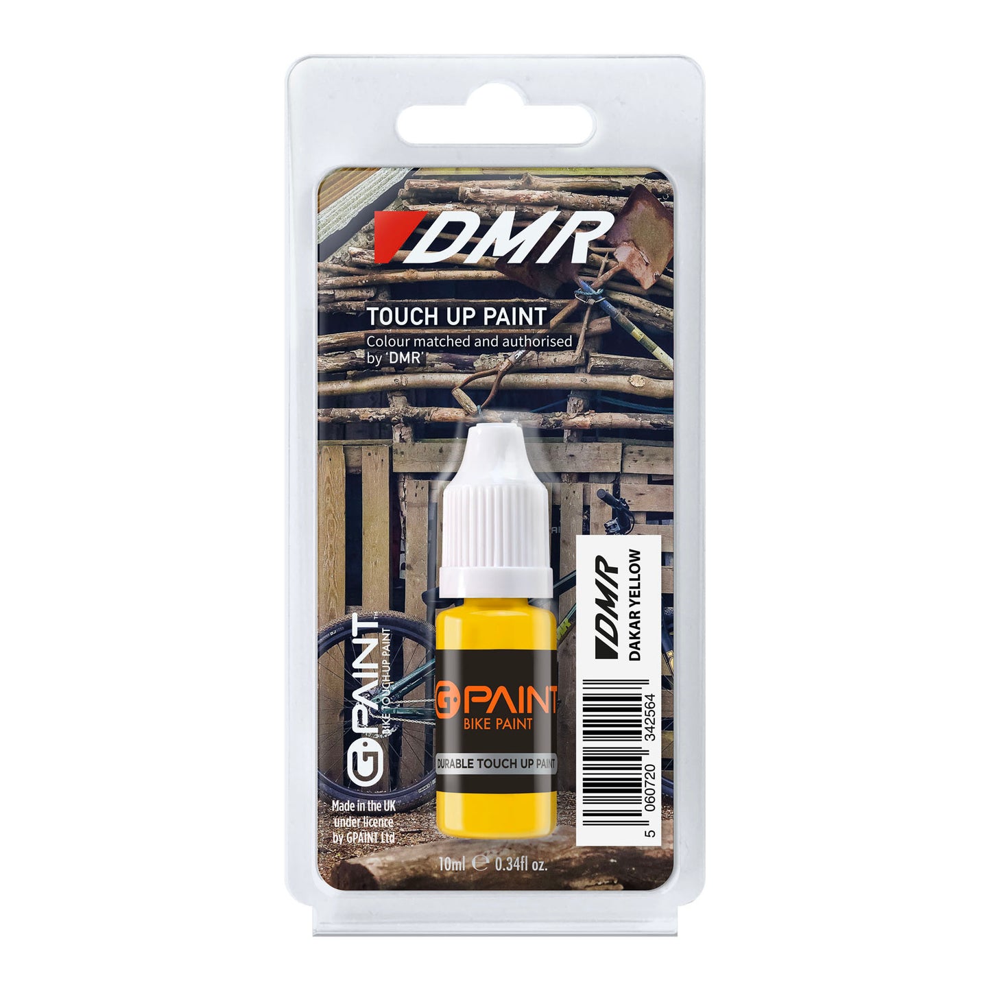 GPaint Bike Paint - DMR Bikes - Dakar Yellow