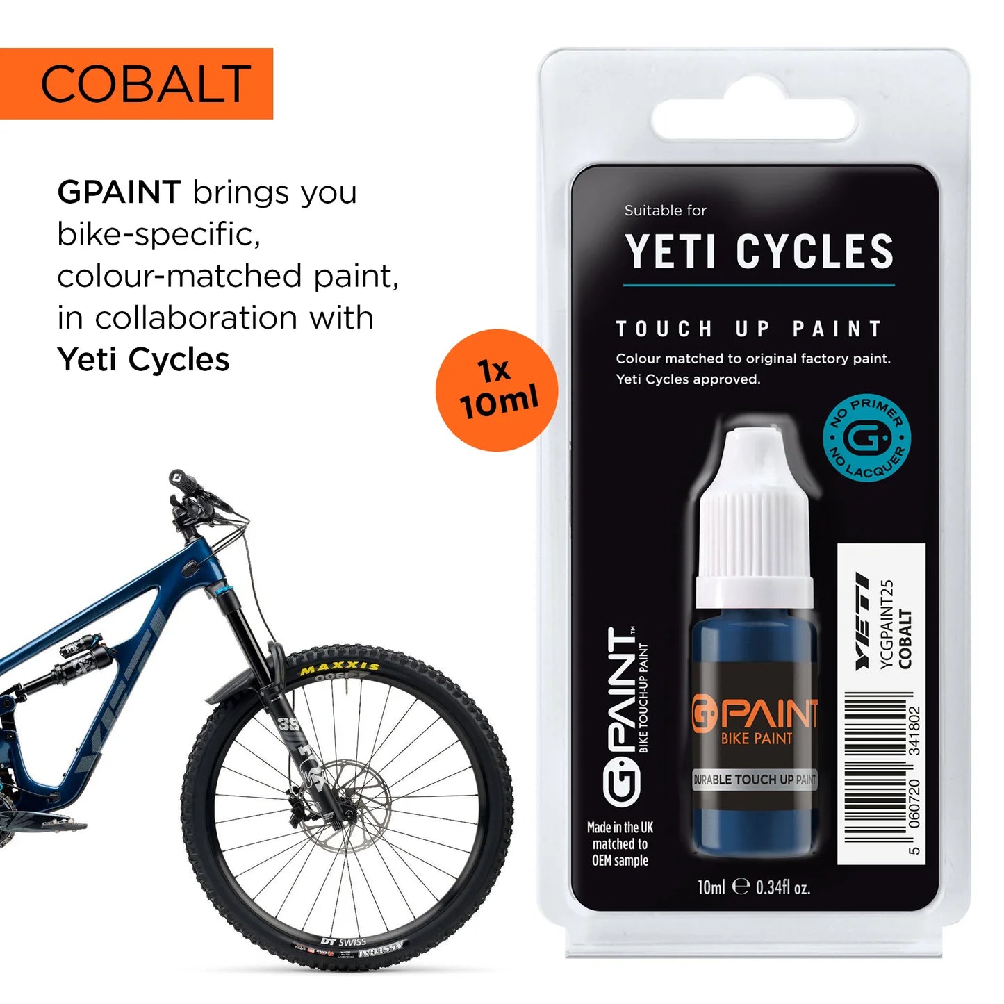 GPaint Bike Paint - Yeti Bikes - Cobalt