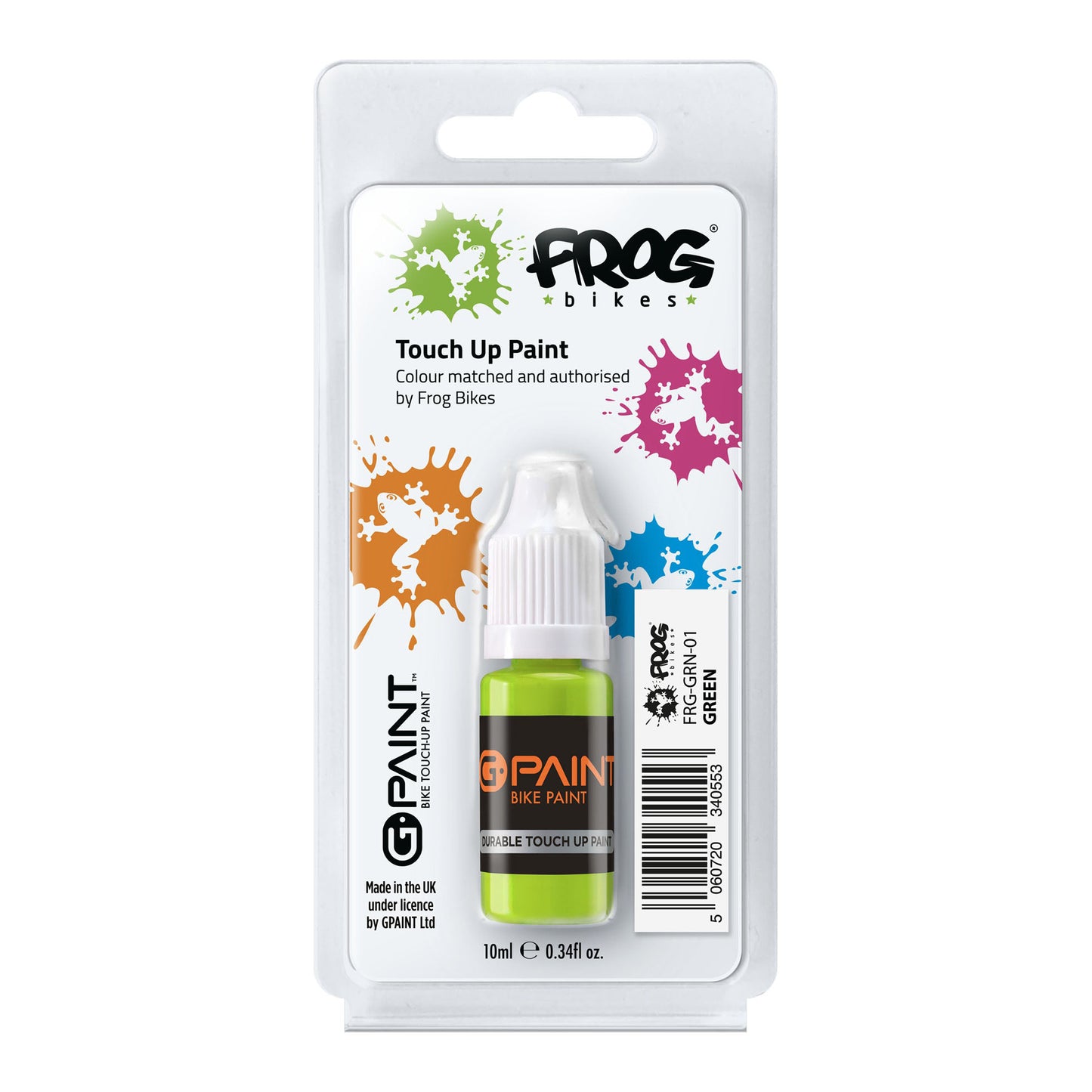 GPaint Bike Paint - Frog Bikes - Green
