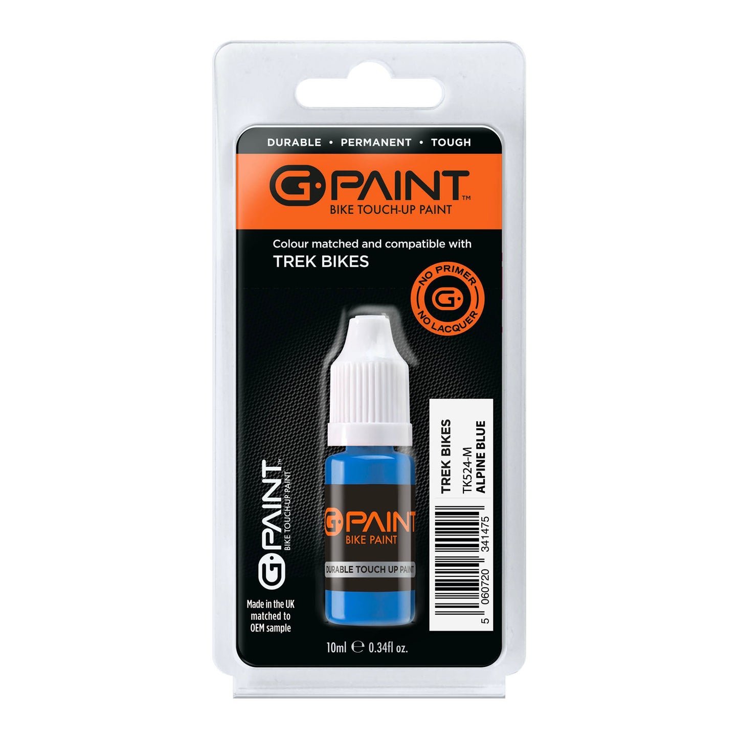 GPaint Bike Paint - Trek Bikes - Alpine Blue - Metallic Gloss