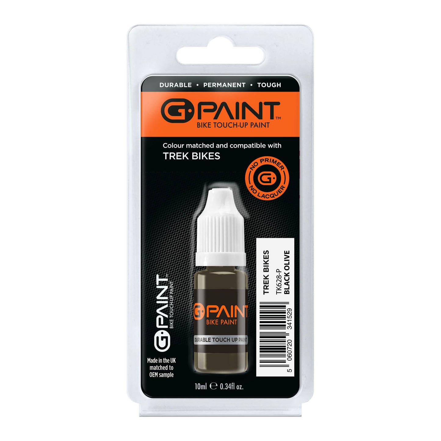 GPaint Bike Paint - Trek Bikes - Black Olive - Metallic Gloss