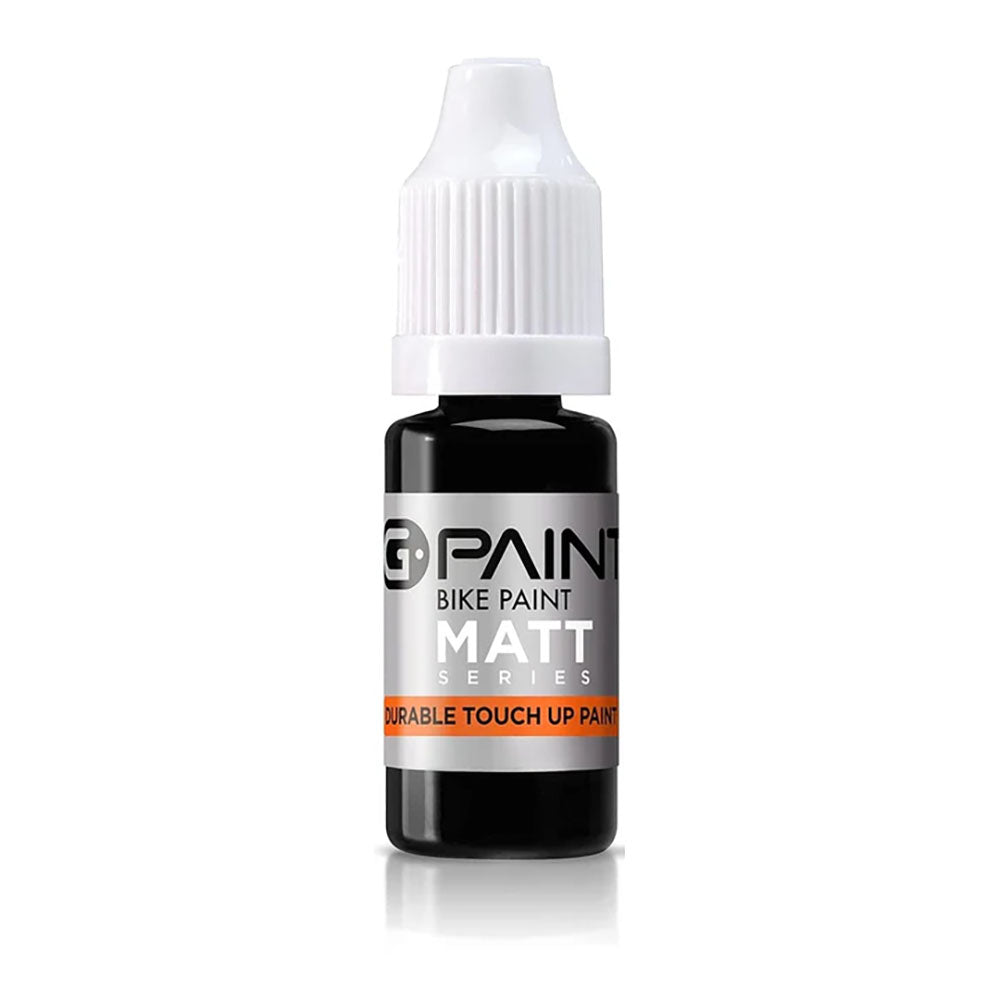 GPaint Bike Touch Up Paint - 10ml Bottle - Matte Black