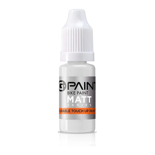 GPaint Bike Touch Up Paint - 10ml Bottle - Matte White